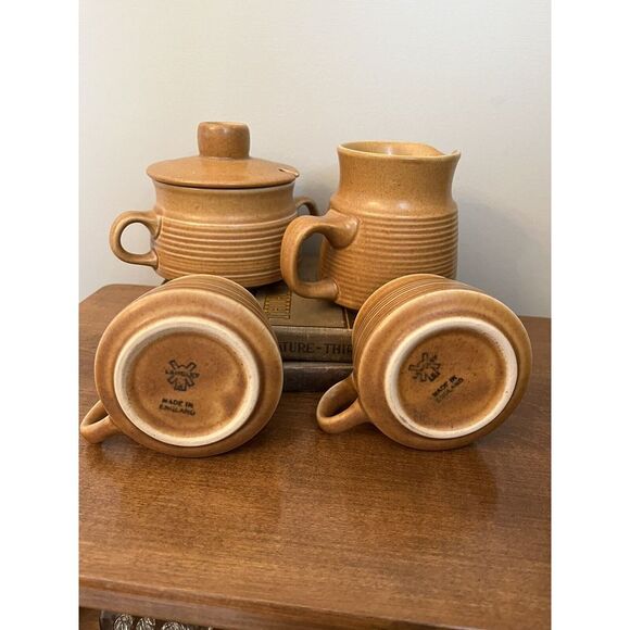 Langley Made In England 1960's Cream, Sugar, And Mug Set - Picture 6 of 8